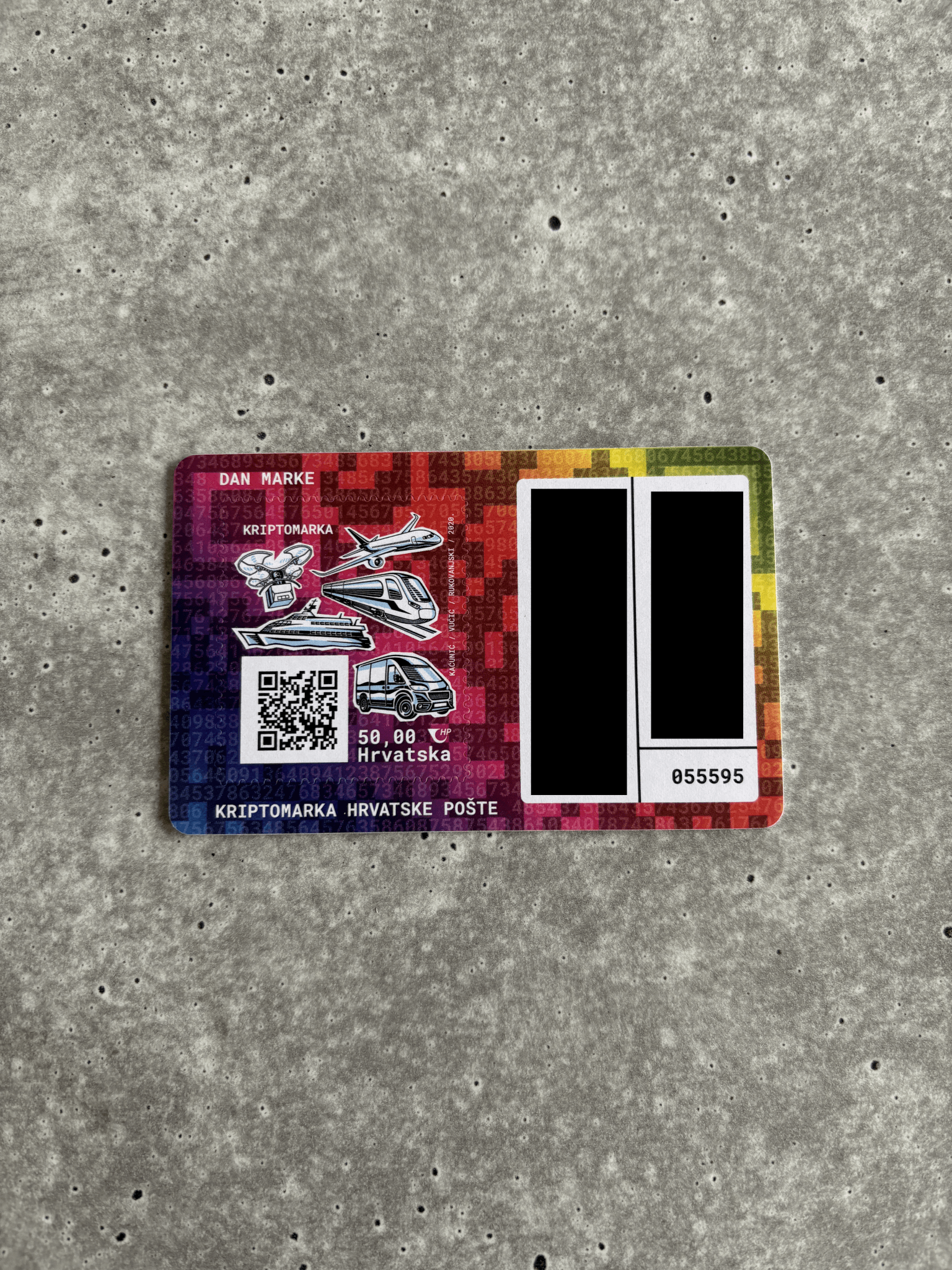 Postereum 1 – First Croatian Crypto Stamp (Croatia)