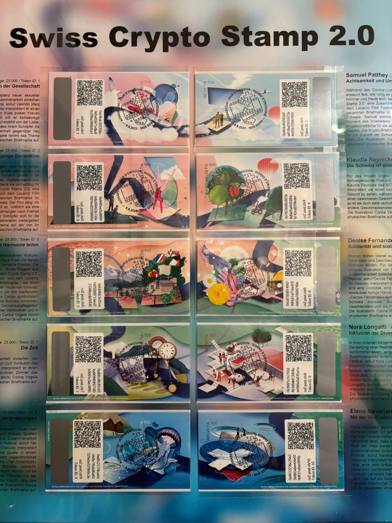 Swiss Crypto Stamp 2.0 (Switzerland)