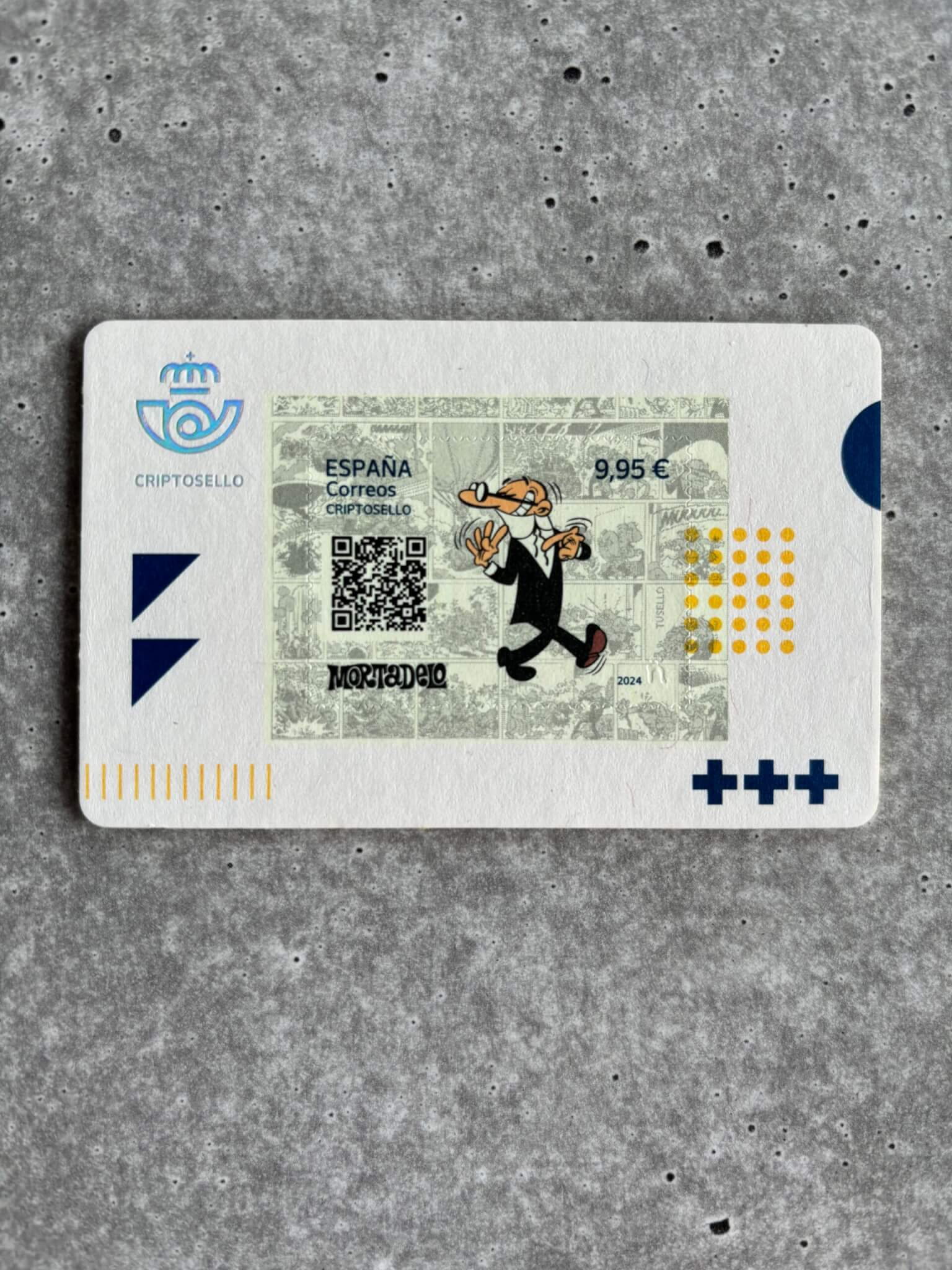 Criptosello – Mortadelo (Spain)